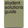Student Solutions Guide door Ron Larson