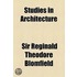 Studies In Architecture