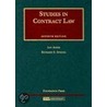 Studies in Contract Law door Richard E. Speidel