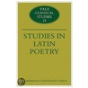 Studies in Latin Poetry by Thomas Cole