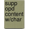 Supp Opd Content W/char door Gary Apple