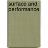 Surface and Performance door Onbekend