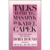 Talks With T.G. Masaryk door Karel Capek