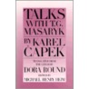 Talks With T.G. Masaryk door Karel Capek