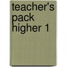 Teacher's Pack Higher 1 door Onbekend