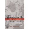 Thanks for the Memories by Jane Mersky Leder
