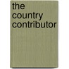 The Country Contributor door Ray E. Boomhower