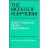 The Modes Of Scepticism door Julia Annas