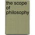 The Scope Of Philosophy