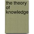 The Theory Of Knowledge