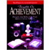 Thoughts On Achievement door Forbes Magazine