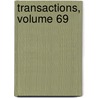 Transactions, Volume 69 door National Associ