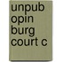 Unpub Opin Burg Court C