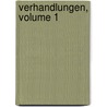 Verhandlungen, Volume 1 by kologie Deutsche Gesell