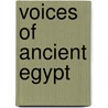 Voices of Ancient Egypt door Kay Winters