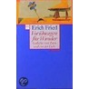 Vorübungen für Wunder by Erich Fried