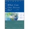 What Can One Person Do? door Sabina Alkire