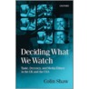 What Should We Watch? P door Colin Shaw