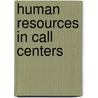 Human resources in call centers door H. Bach