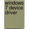Windows 7 Device Driver by Ronald Reeves
