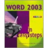 Word 2003 In Easy Steps door Scott Basham