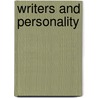 Writers And Personality by Louis Auchincloss