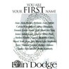 You Are Your First Name door Ellin Dodge