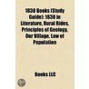 1830 Books (Study Guide) by Books Llc