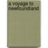 A Voyage to Newfoundland