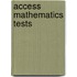 Access Mathematics Tests