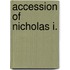 Accession of Nicholas I.