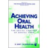 Achieving Oral Health 3e by Ray Croucher