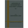 Advances in Econometrics by Unknown