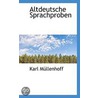 Altdeutsche Sprachproben door Max Roediger