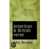 American & British Verse by John Review