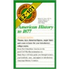 American History to 1877 door Robert D. Geise