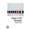Annual Of The Disruption door Thomas Brown