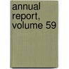 Annual Report, Volume 59 door Cincinnati