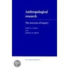 Anthropological Research door Pertti J. Pelto