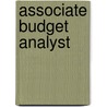 Associate Budget Analyst door Onbekend