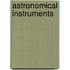 Astronomical Instruments