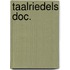Taalriedels doc.