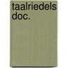 Taalriedels doc. door Deen