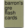 Barron's Gre Flash Cards door Sharon Weiner Green