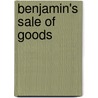 Benjamin's Sale Of Goods door A.G. Guest