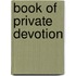 Book of Private Devotion