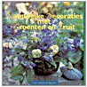 Natuurlijke decoraties met groenten en fruit