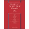 British Writers Classics door Charles Scribners Publishing