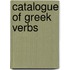 Catalogue of Greek Verbs