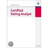 Certified Rating Analyst door Onbekend